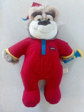 Vintage 1997 Tyco Real Wisecrackin' Talking Bedtime Bubba Bear Plush Doll