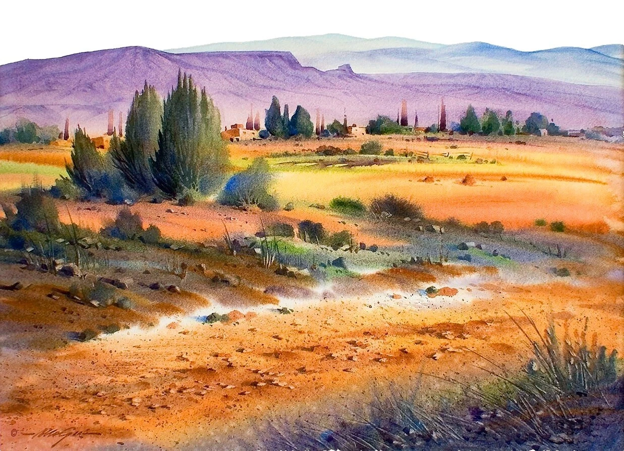 Realismo Paisaje Decoración del hogar giclees y estampados de Iris