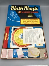Math Magic Game Cadaco 1957, Equalize, Analyze, Minimize, Educational Game