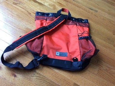 Electrolux golf trek grunge y2k dorm teens orange sports gym hiking shoulder bag