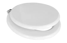 WC SEAT FOR IDEAL STANDARD VASE SMALL SHAPE 2 White Universal Water Cover