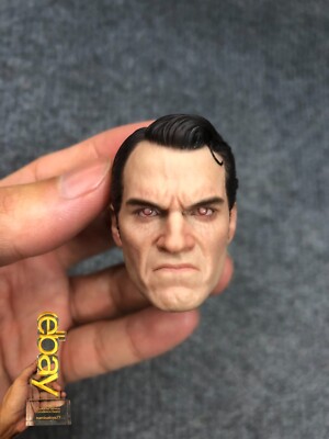 1/6 INART Superman Man of Steel Henry Cavill Angry Head Sculpt for