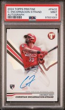 2024 TOPPS PRISTINE PRISTINE AUTOS #PACE CHRISTIAN ENCARNACION-STRAND RC PSA 9