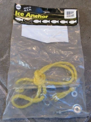 Frabill Ice Anchor Kit USA Made Fishing Model # 1645 securing portable shelters - Image 1 of 4