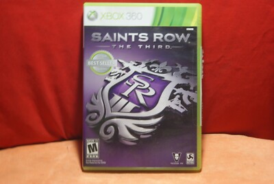 Saints Row The Third Xbox 360 CIB Alt/to GTA Style Mission Game