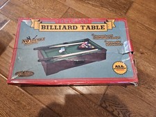 Mini Tabletop Pool Table Small Billiards Game Barrington Billiards Company Euc