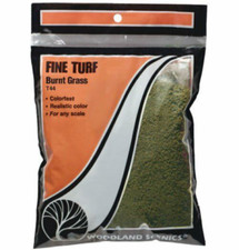 Woodland Scenics New 2026 Fine Turf Bag Burnt Grass T44