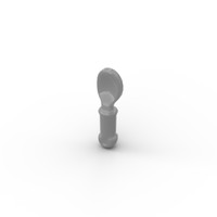 Lego Minifig 10X LöFfel Spoon 34173 Silber Flat Silver
