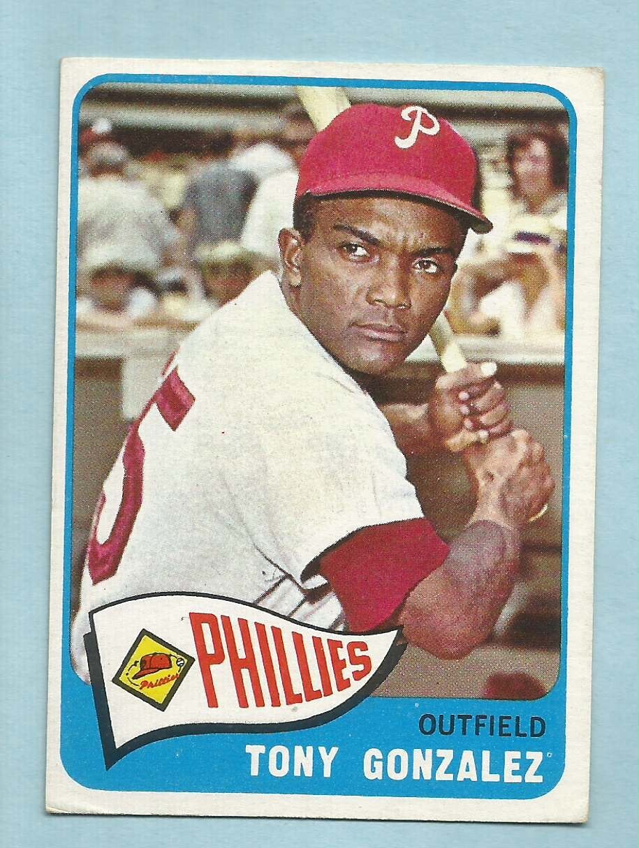 1965 Topps Baseball Tony Gonzalez 72 Philadelphia Phillies EX eBay