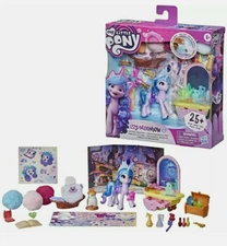 NEW My Little Pony New Generation Story Scenes Critter Creation Izzy Moonbow Set