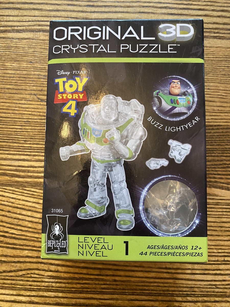 BePuzzled Original 3D Crystal Jigsaw Puzzle - Buzz Lightyear