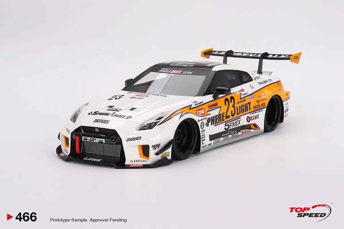 Nissan LB-Silhouette Works GT 35GT-RR, décoration bureau pour passionné JDM