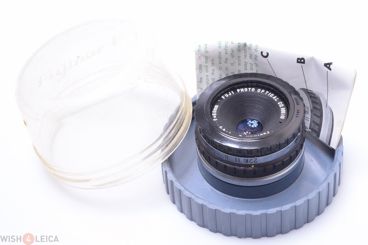 フジFuji photo film FUJINAR-E 1:4.5 f=5cm VINTAGE Fuji photo film Camera Lens Fujinar-E 1:4.5 f=50mm