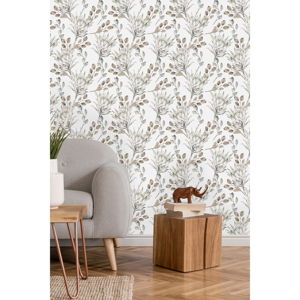 Light Protea Flower Peel and Stick Wallpaper Pink 25"W x 225"H eBay