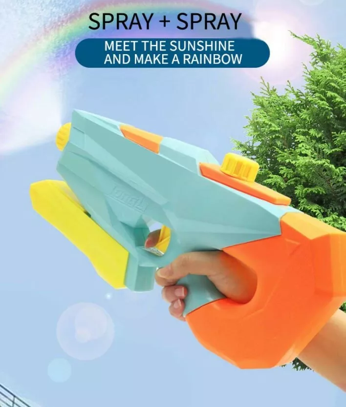 2 Modes Toy Summer Rainbow Water Guns Water Pistol water pump