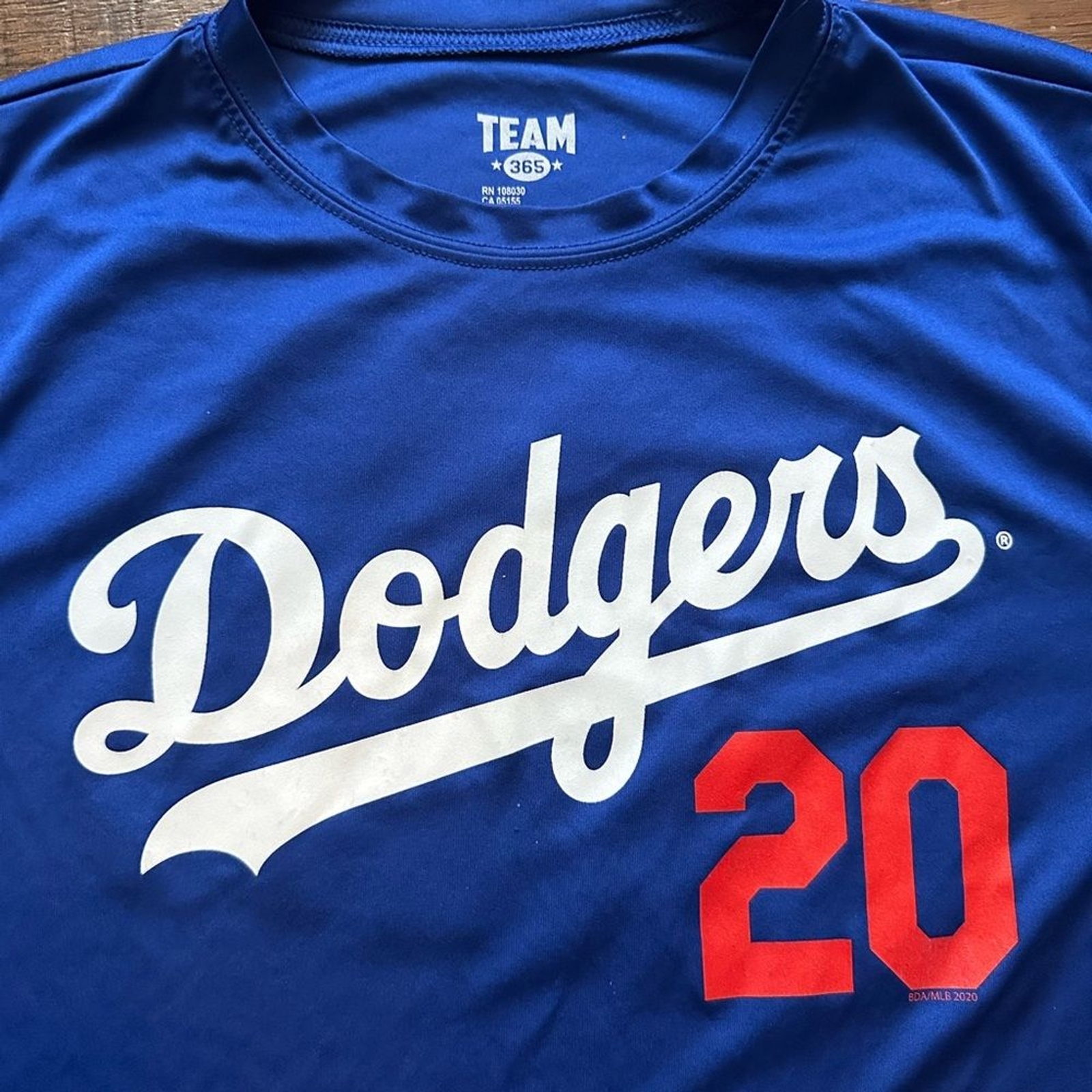 Dodgers Workout Tee Jogging - image 3