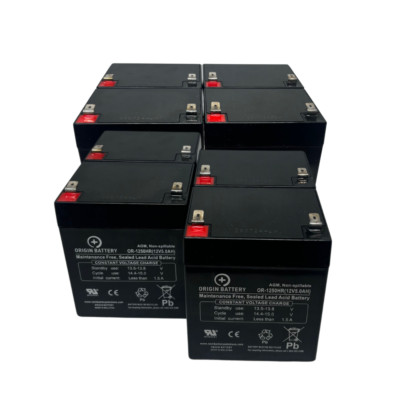 APC SMT2200RM2U RBC43 Replacement Battery Kit 12V 5AH 8-Pack UPS Batteries