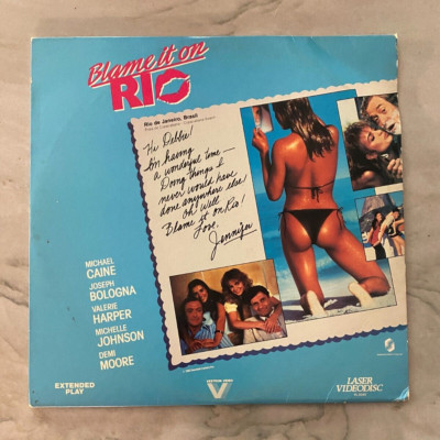 Vintage Blame It On Rio Laserdisc - LD Laserdiscs