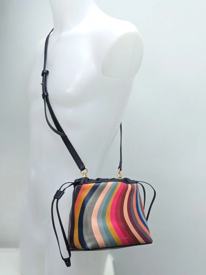 Paul Smith Bag - BNWT Women's Signature Multi Swirl Small Bucket Bag RRP: £425 - Image 4 of 4
