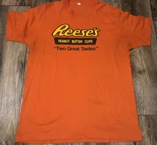 Vintage Reese;s Peanut Butter Cup T-Shirt L XL VGUC Single Stitch