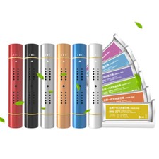 Auto Lufterfrischer Duftspender Clip universal Set mit 5 Duftsticks Duftöl DE