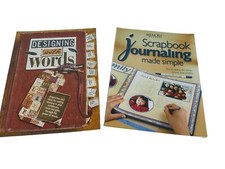 Scrapbook Journaling Book Lot Craft Books