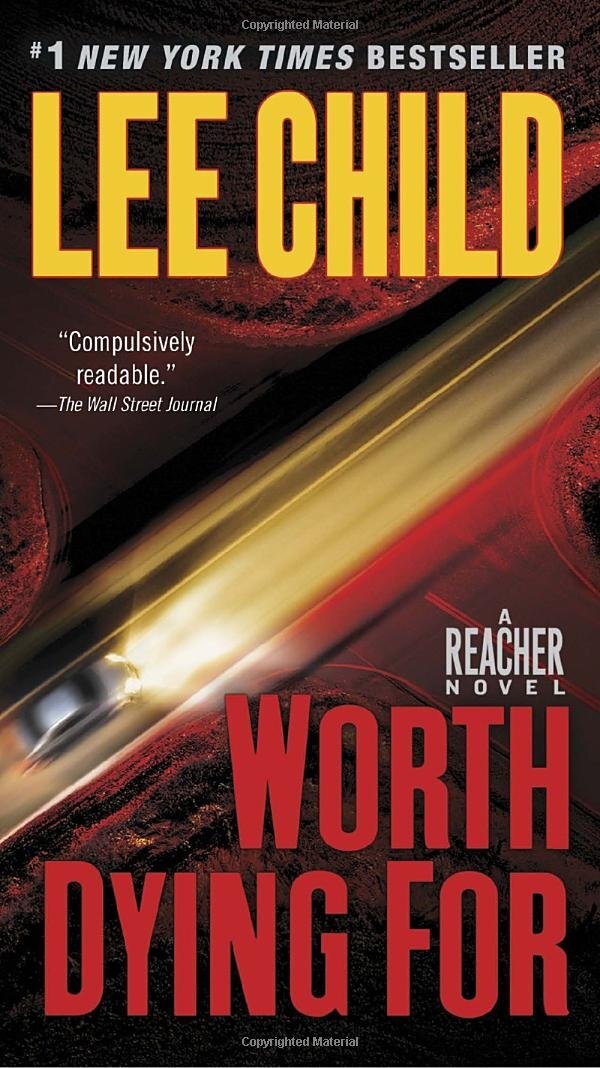 Jack Reacher Worth Dying For 15 by Lee Child (2010, Hardcover
