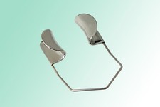 Lidsperrer / Drahtlidsperrer / Eye Speculum >>BARRAQUER<< / geschlossen/poliert