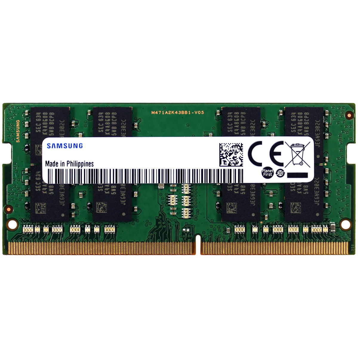 Samsung PC4-19200 (DDR4-2400) Bus Speed Computer RAM 16 GB Total
