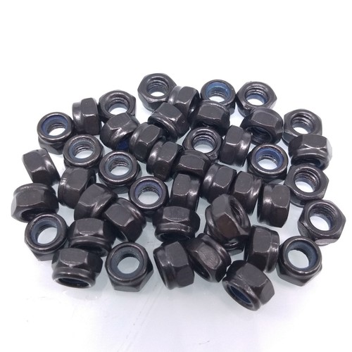 TA-VIGOR 212Pcs Nylon Hex Lock Nuts Assortment Kit, M3 M4 M5 M6 M8 M10 M12 Stainless Steel Nylon Insert Self Locking Nuts Hexagon Threaded Nyloc Nut Set With Storage Box For Lock Washers Bolts Screws - View #2
