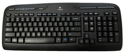 Logitech (K330) Battery Operated Wireless Computer Keyboard Only