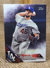 2016 Topps Update Mike Bolsinger Baseball Card US98 Dodgers FREE S&H A8