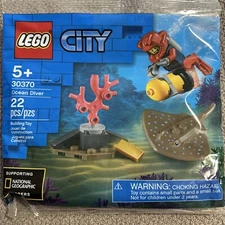 LEGO Town: City: Deep Sea Explorers OCEAN DIVER (30370) *NEW in Sealed Polybag*
