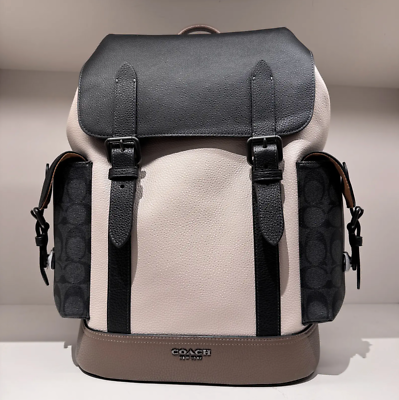 NWT Coach MEN'S Hudson Backpack CR335/ CT835 | eBay