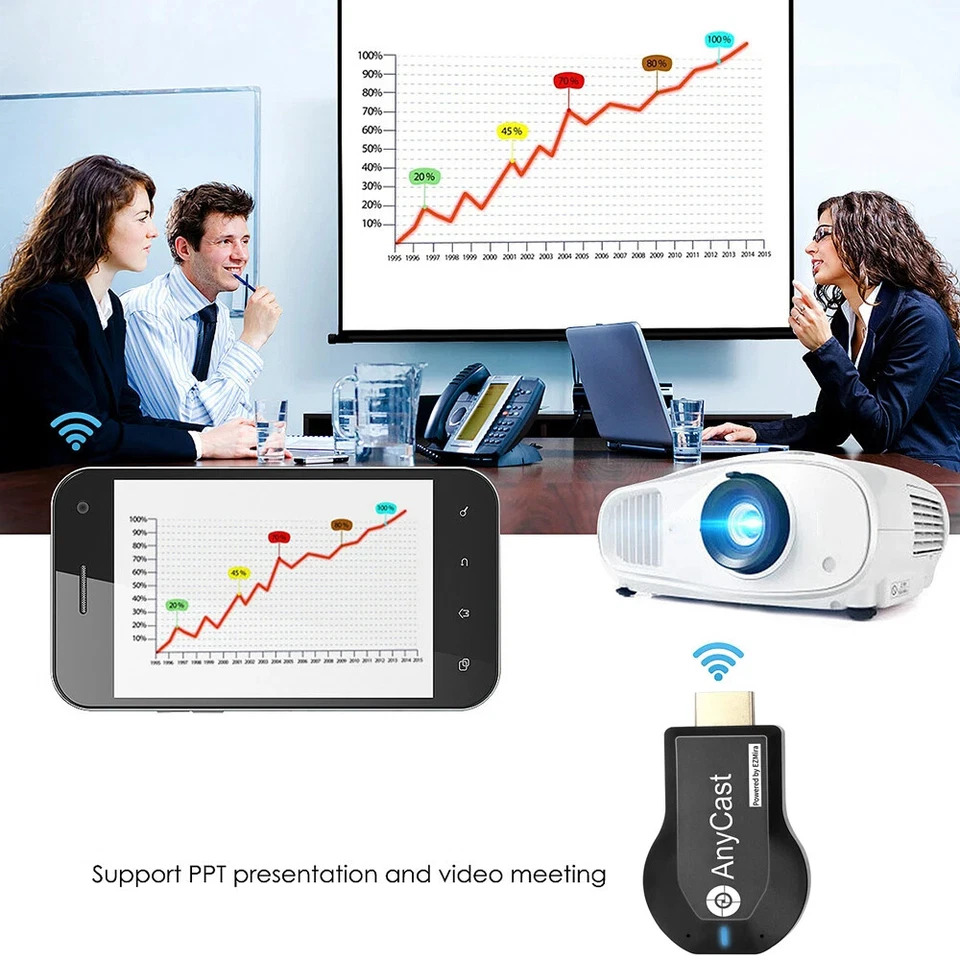 New Mirascreen M2 Pro TV Stick Wifi Display Receiver Stream... - Image 4 of 4