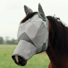 Cashel Crusader Fly Mask With Long Nose