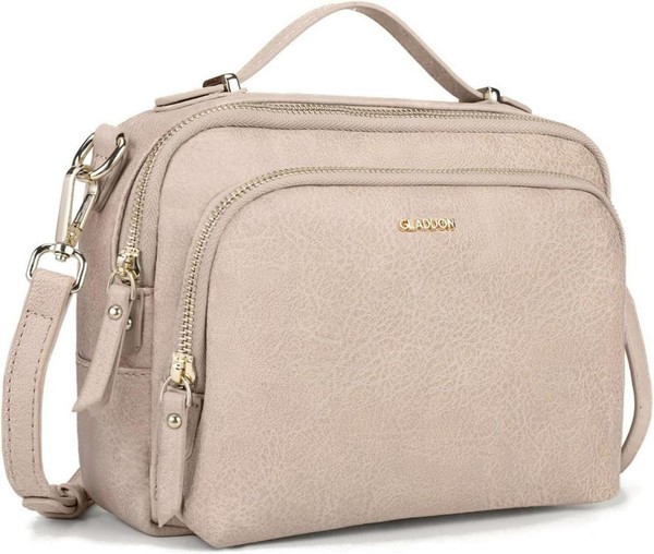 Gladdon UmhäNgetasche Damen Schultertasche Leder Handtasche Crossbody Klein-image