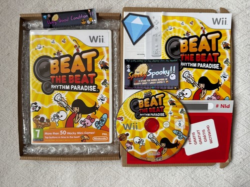 Beat the Beat Rhythm Paradise Nintendo Wii - UK PAL VGC with Natural Disc - Picture 10 of 10