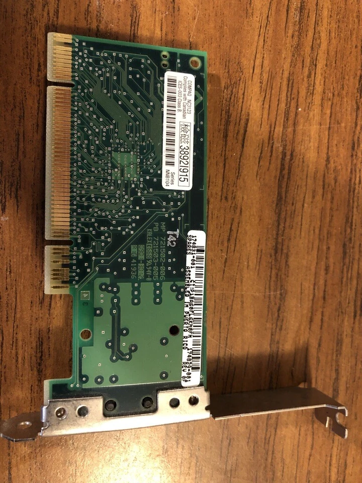 HP Compaq NC3123 Ethernet PCI Network Interface Card - Image 3 of 4