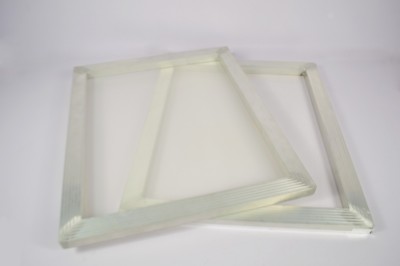 2-Pack Aluminum Screen Printing Frames 10"x14" With 230 Yellow Mesh | Pre-Stretched, For DIY Printing