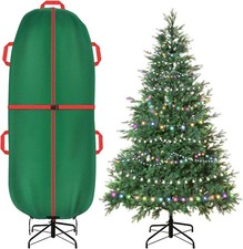 Jumbo Upright Christmas Tree Storage Bag, Upright Christmas Tree Storage Cover w