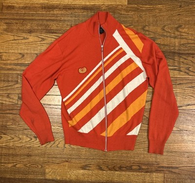 Adidas Originals Carlo Gruber Wool Mix Jacket | Men's Size XL Red Vintage
