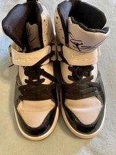 Nike Jordan Flight 45 High Shoes Men's Size 8 White Black Concord DC2571-100