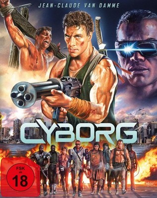 Mediabook Jean-Claude Van Damme Cyborg Albert Pyun Helten Kyborg Slinger Blu-Ray