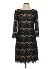 Eliza J Women Black Cocktail Dress 4