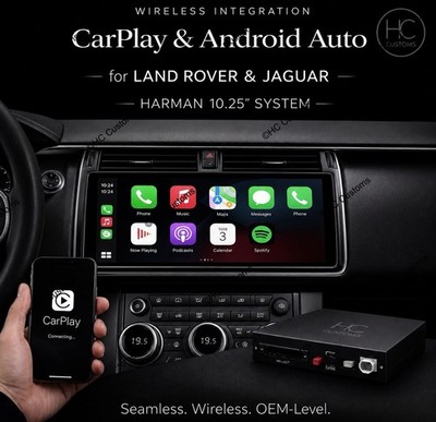 Wireless Carplay Android Auto passt für Land Rover Jaguar Harman Discovery Evoque