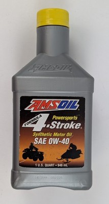 Amsoil Formula 4-Stroke Powersports Synthetic Motor Oil SAE 0W-40 1 Quart