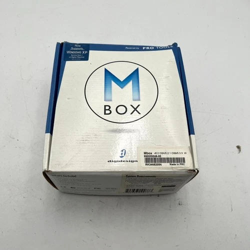 Digidesign Focusrite MBox Pro Tools 24 Bit USB Audio Interface Blue Portable