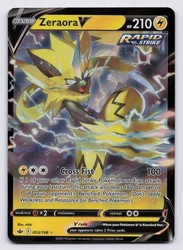 Zeraora V 053/198 Chilling Reign Ultra Rare Holo