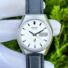 Vintage Seiko Elnix JDM Electronic White Textured Dial Japan Men Watch 0703-7010